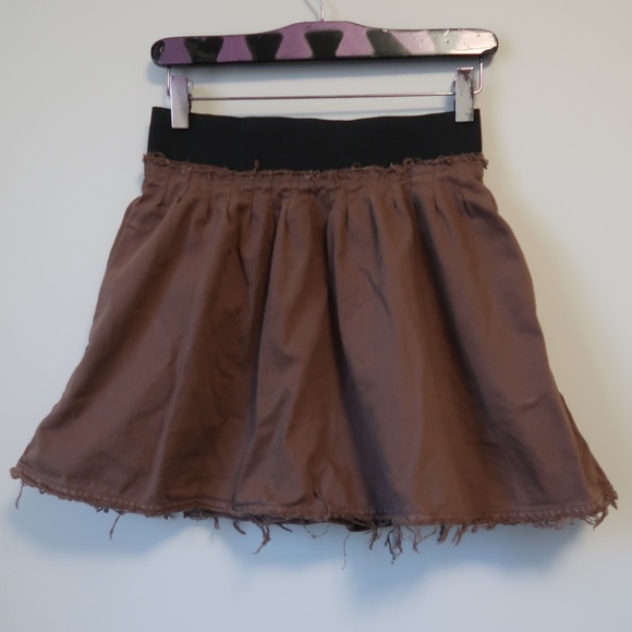 Silence + Noise Vari Multi-Tuck Mini Skirt Small - Picture 4 of 7